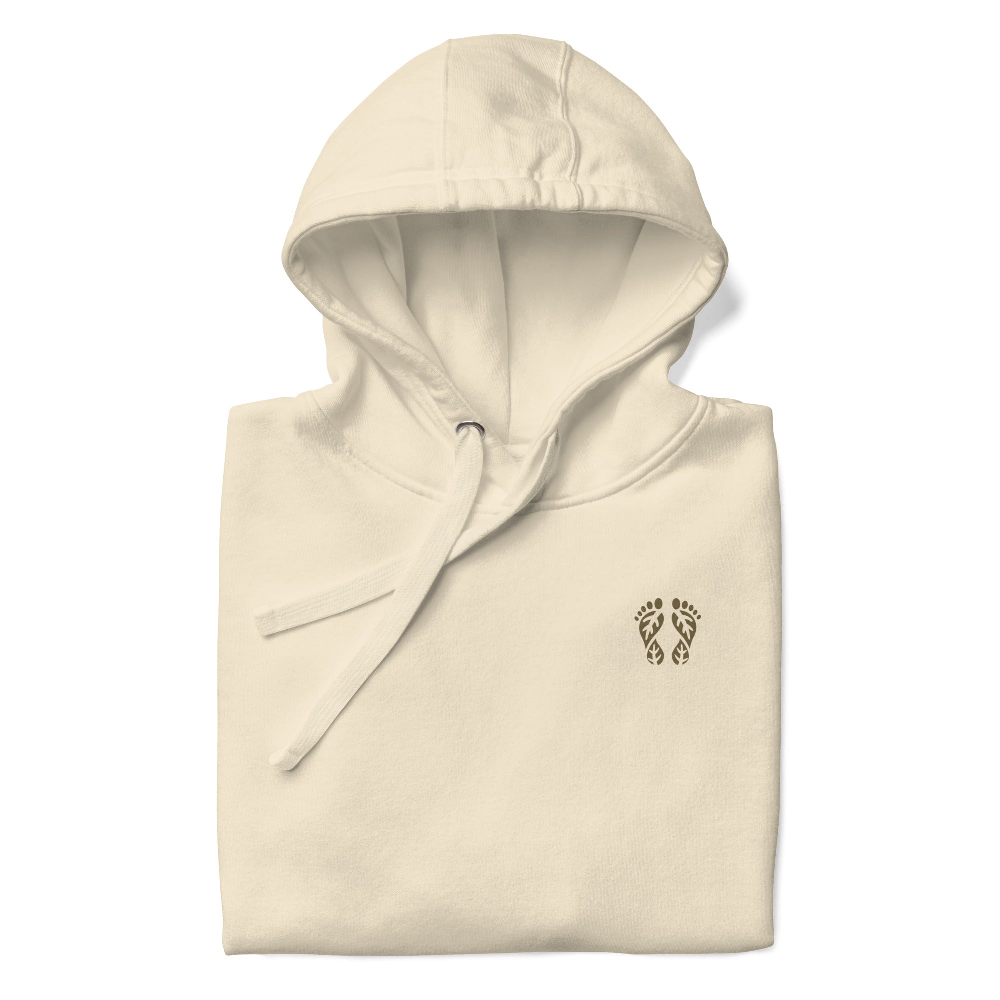 Timeless bone Nature Hoodie. An essential piece of Nature Clothing for enduring outdoor style.