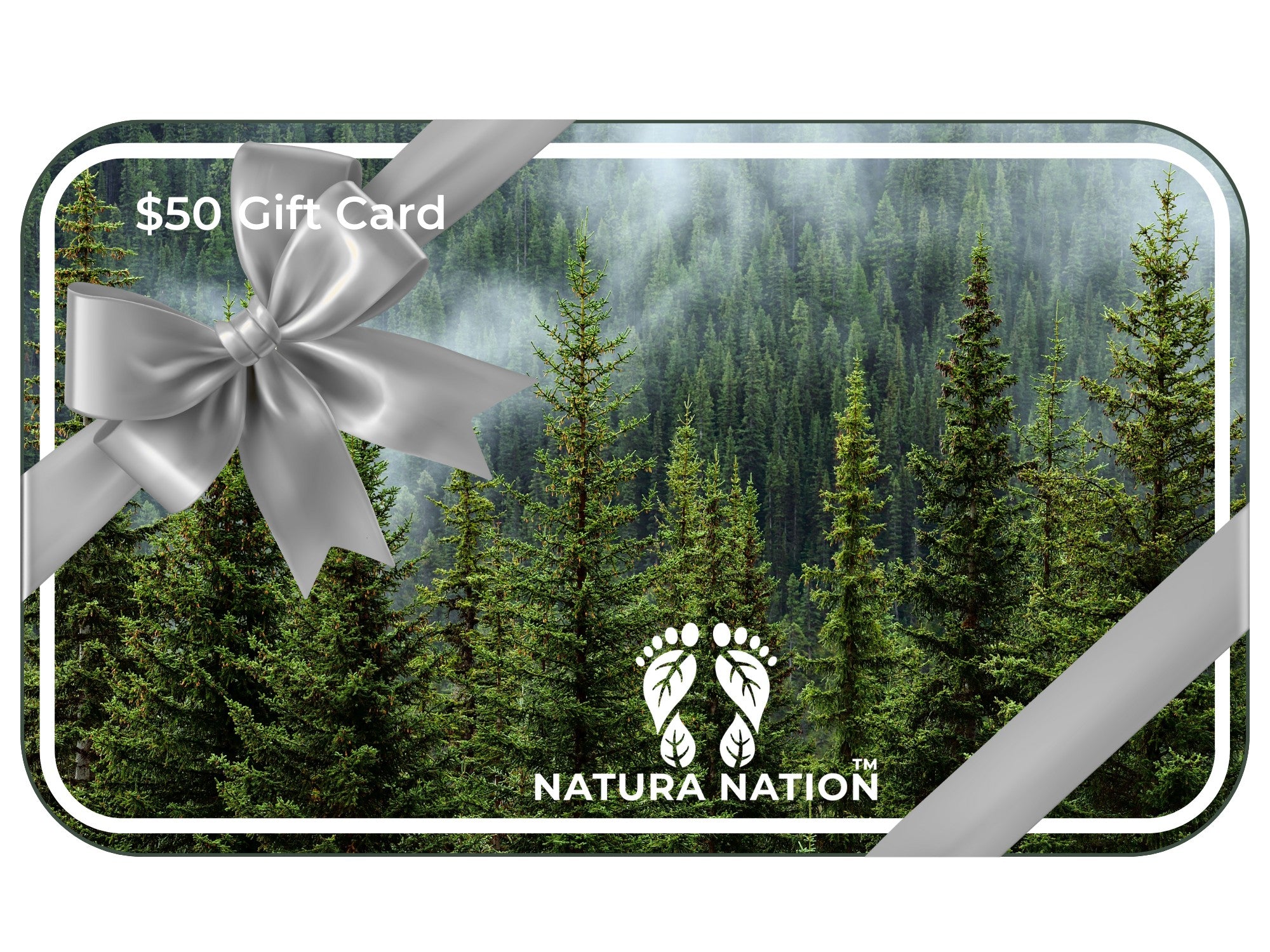 Nature Gift Cards – Perfect holiday gift card option with digital gift cards and gift cards for men and women and for any occasion. $50 holiday digital gift card.