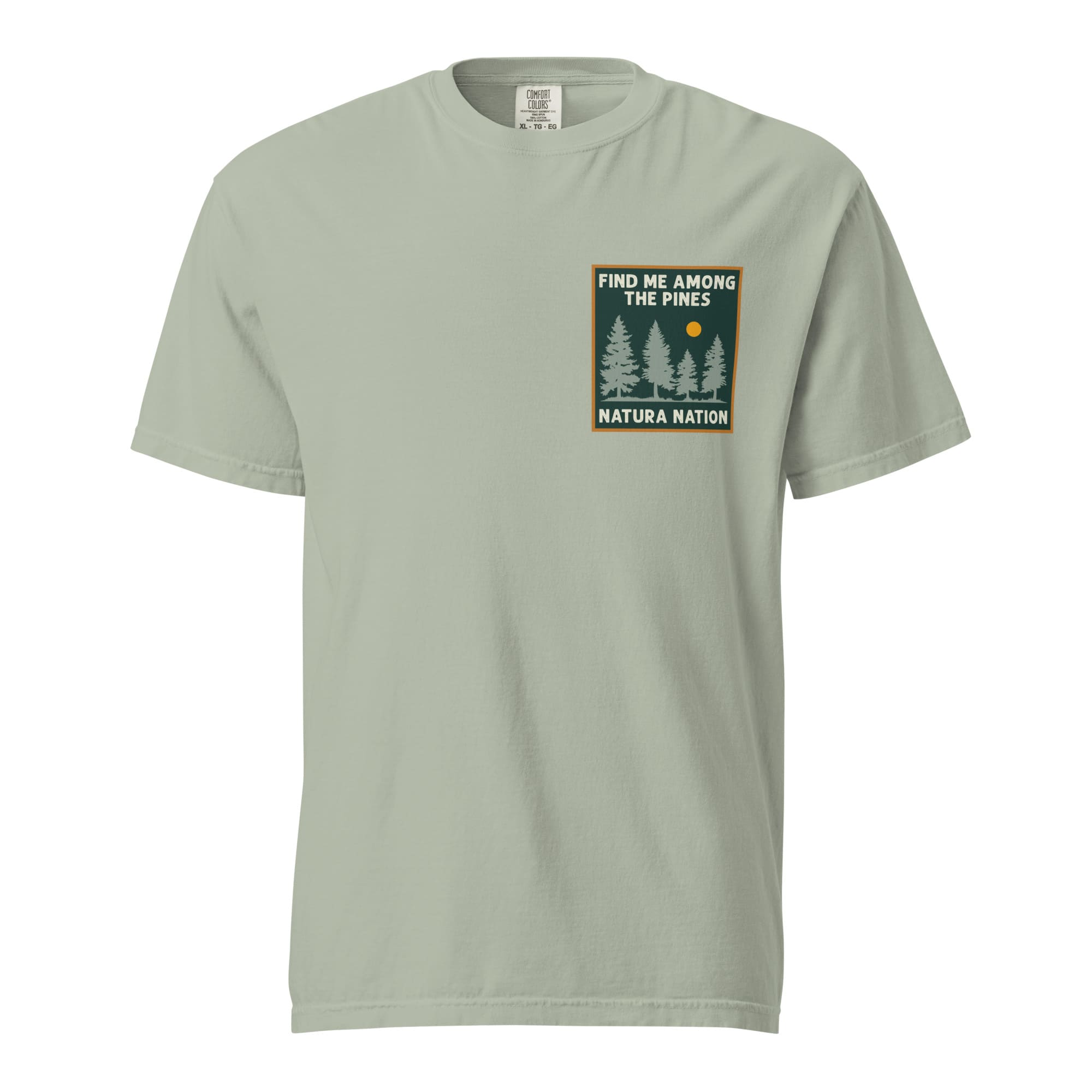 Bay Find Me Among The Pines Tree Shirt, a versatile Tree T-shirt within our natural Nature Clothing range.