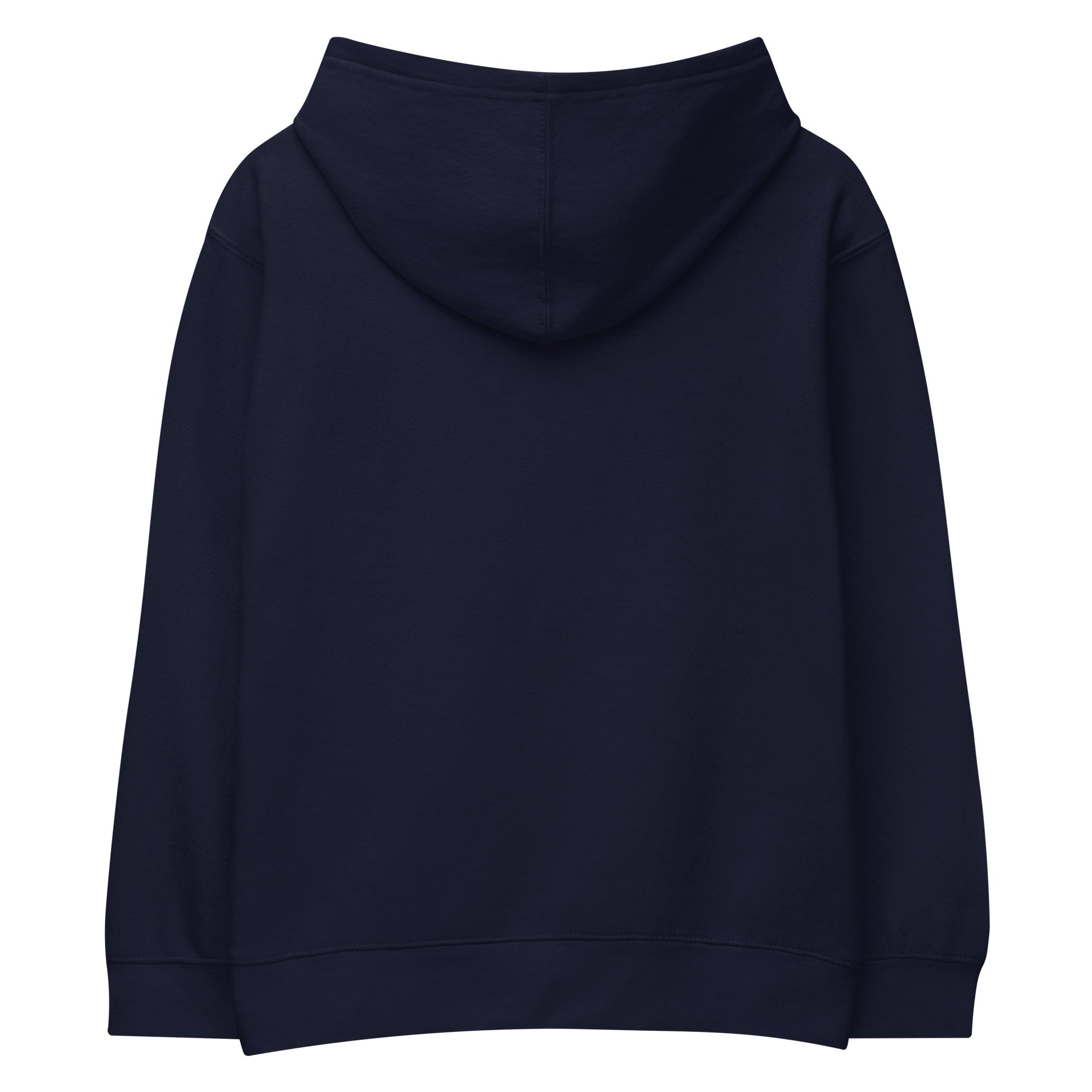 Kids wave hoodie featuring an ocean nature print, soft cozy fleece for cooler days.