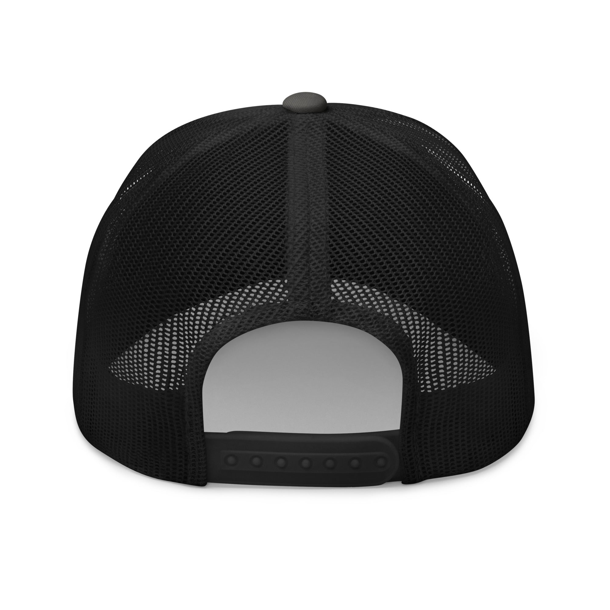 Make a statement with our Charcoal and Black Nature Trucker Hat. A distinct trucker hat that combines durability and modern aesthetics, from our Nature Hats selection.