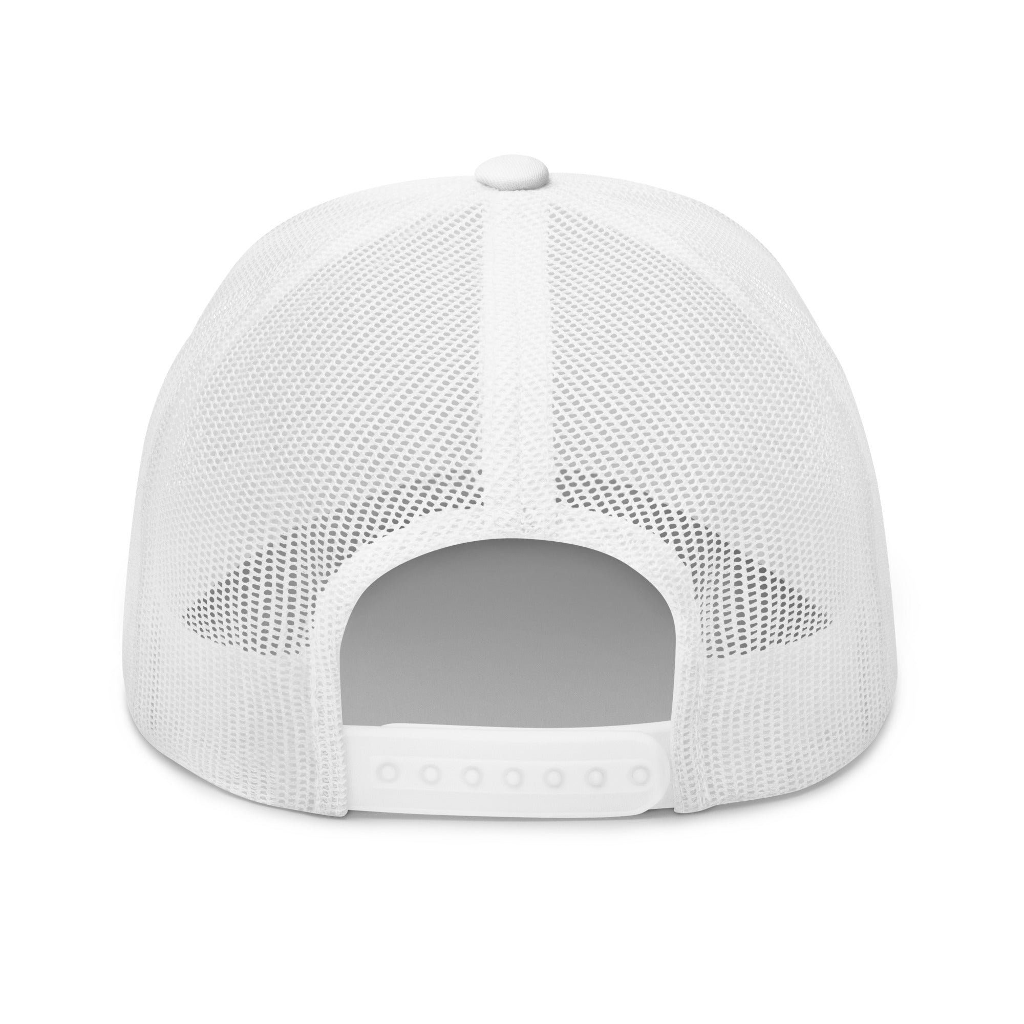 Sport a pure look with our White Nature Trucker Hat. A versatile trucker hat that brings light to any outdoor enthusiast's collection of nature hats.
