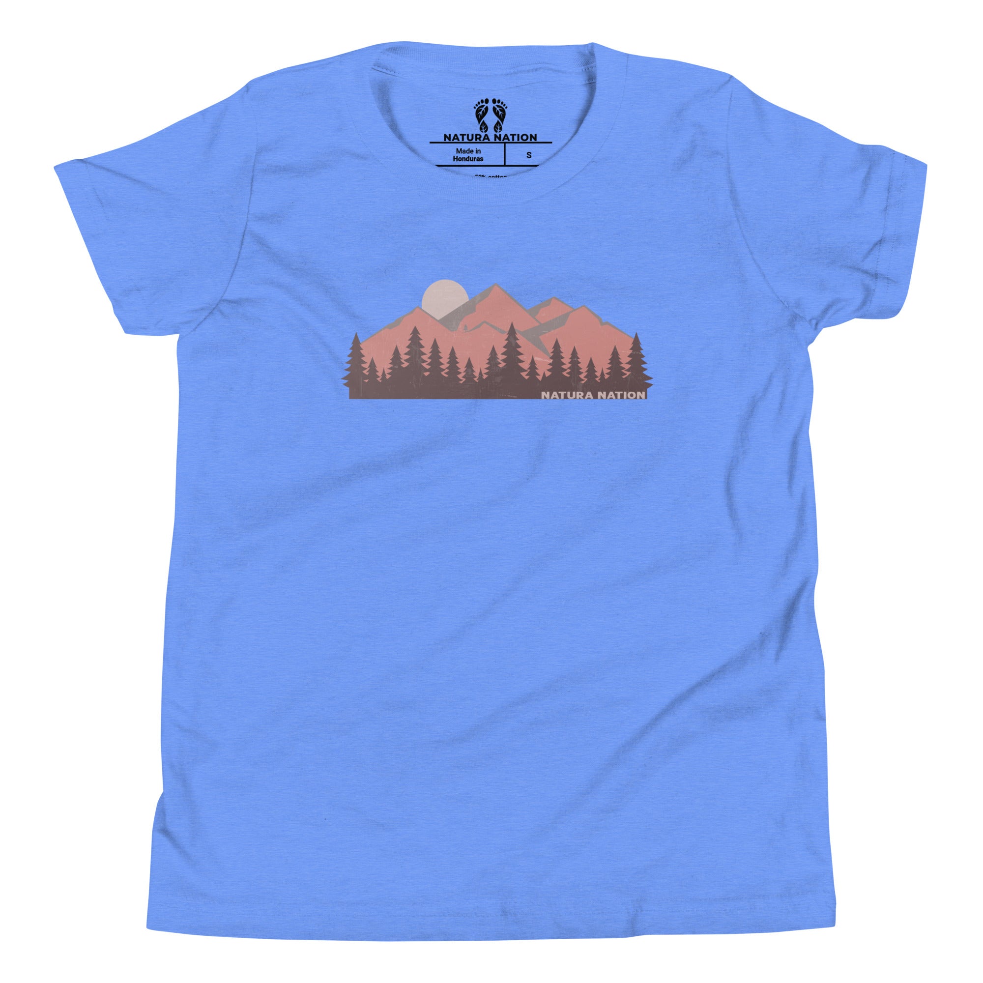 Teen mountain tee with a summit design