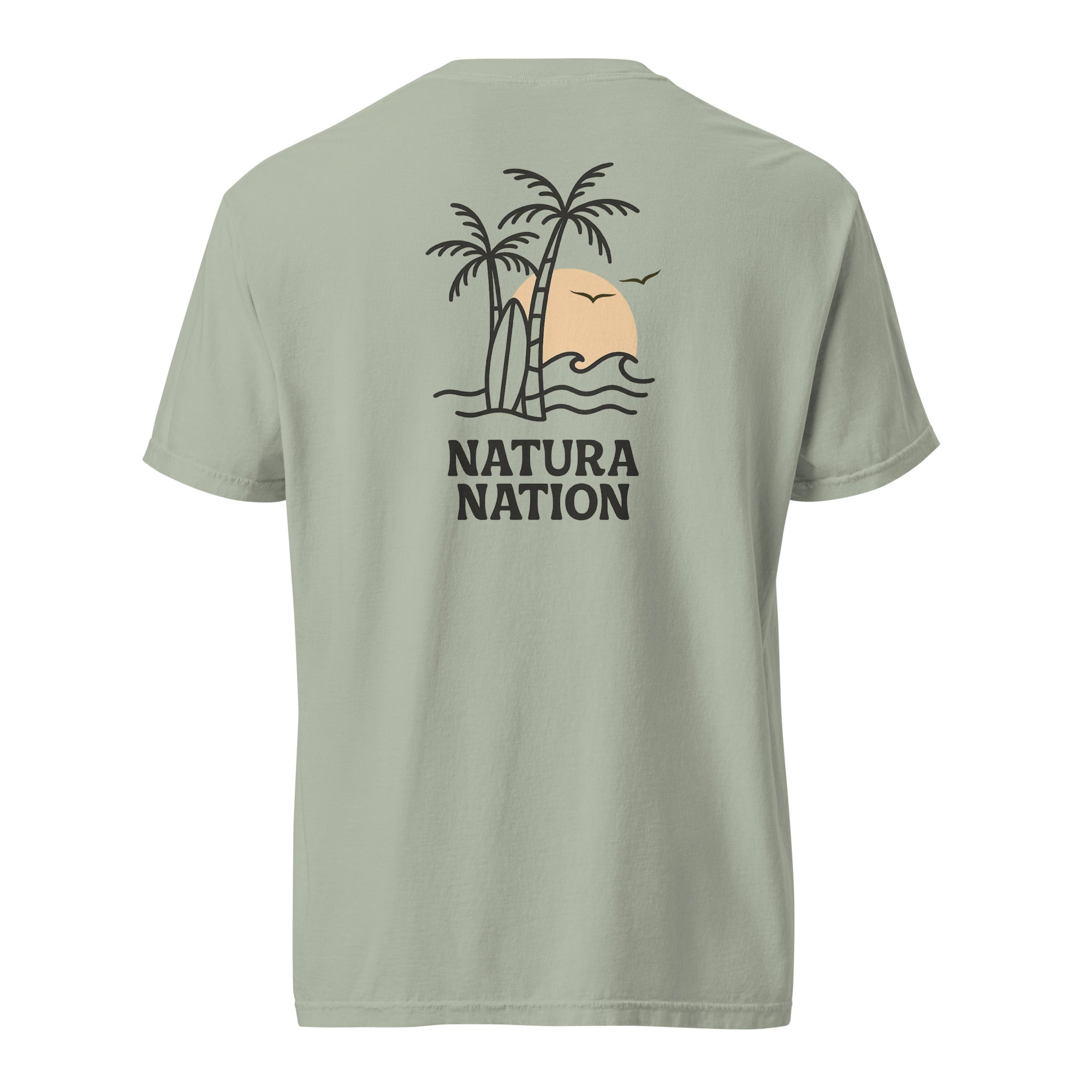 Bay Ocean T-Shirt with the 'Tropical Dreams' design. A rich Ocean Clothing piece for deep ocean vibes.